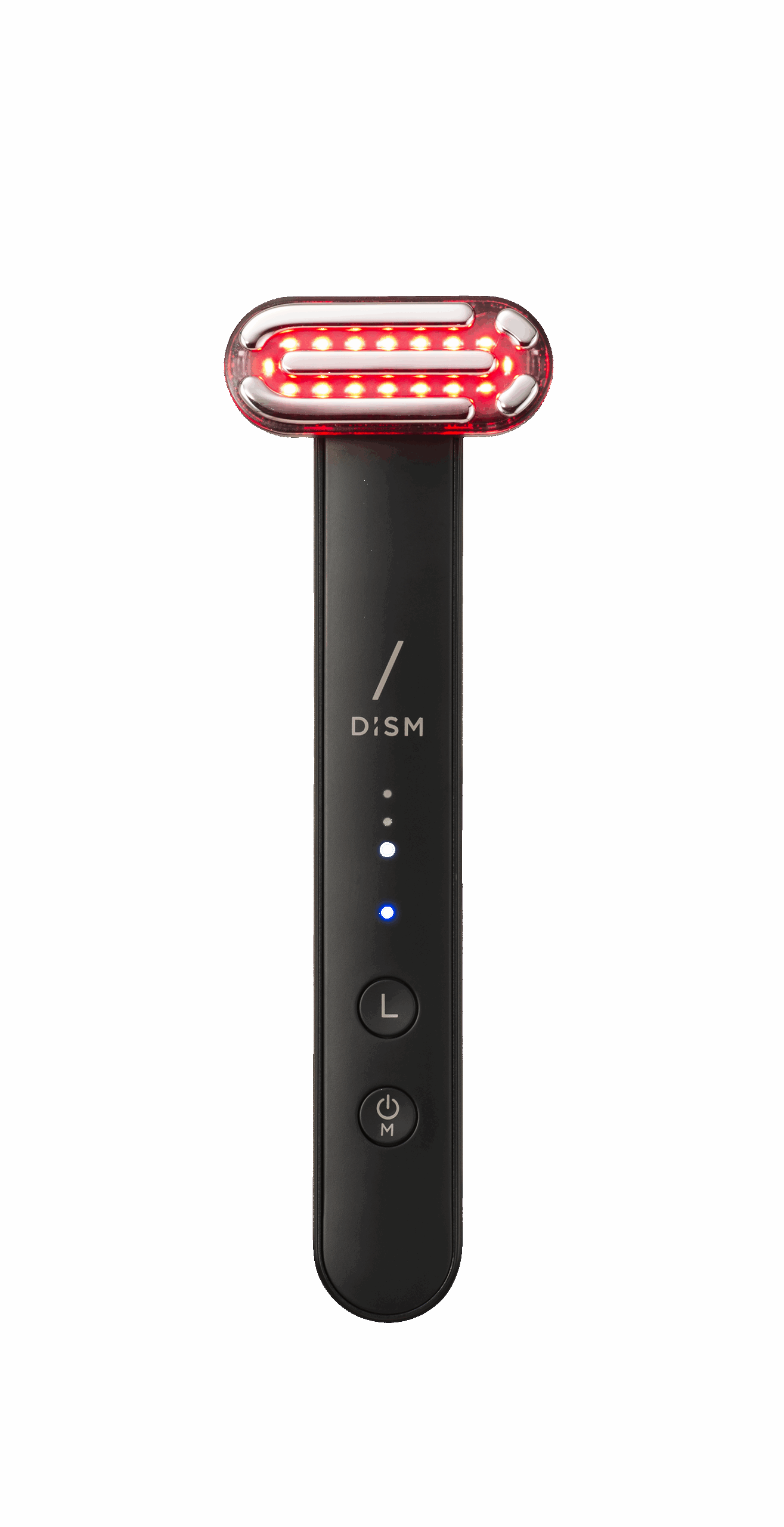 DISM メディスキンケアデバイス T字ヘッド 赤色LED 点灯の外観